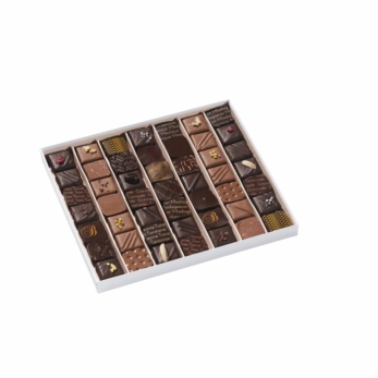Coffret 49 chocolats - Noir & lait