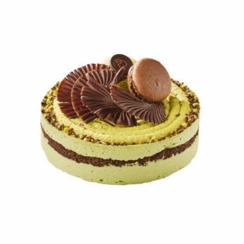 Macaron pistache-chocolat