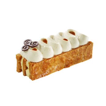 Millefeuille au caramel beurre salé